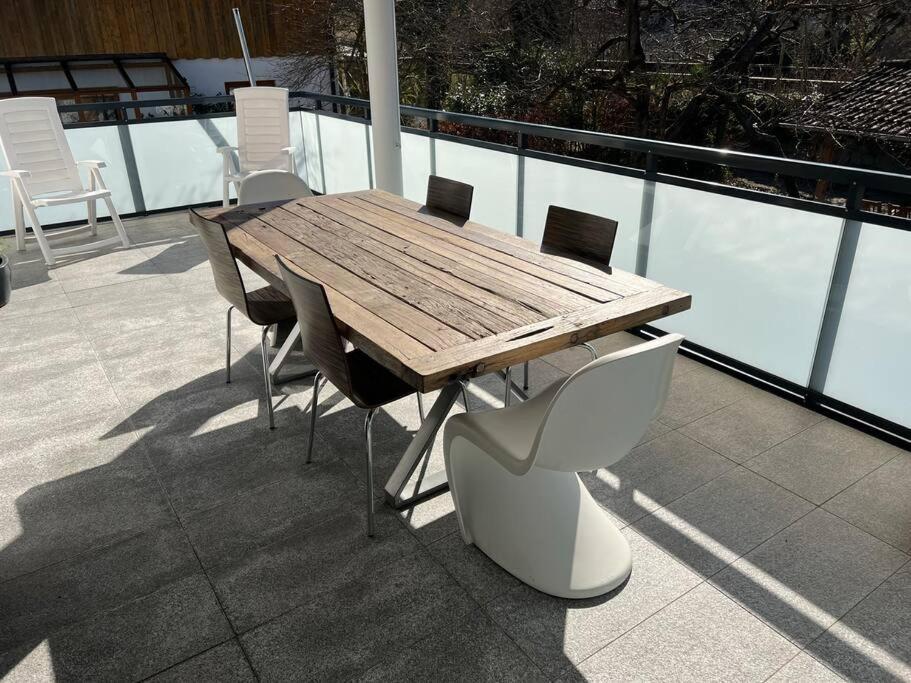 Gemuetliche Wohnung Mit Grosser Terrasse Bruckmuhl Ngoại thất bức ảnh